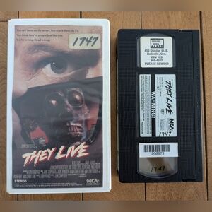 They Live VHS (Cut Box)
